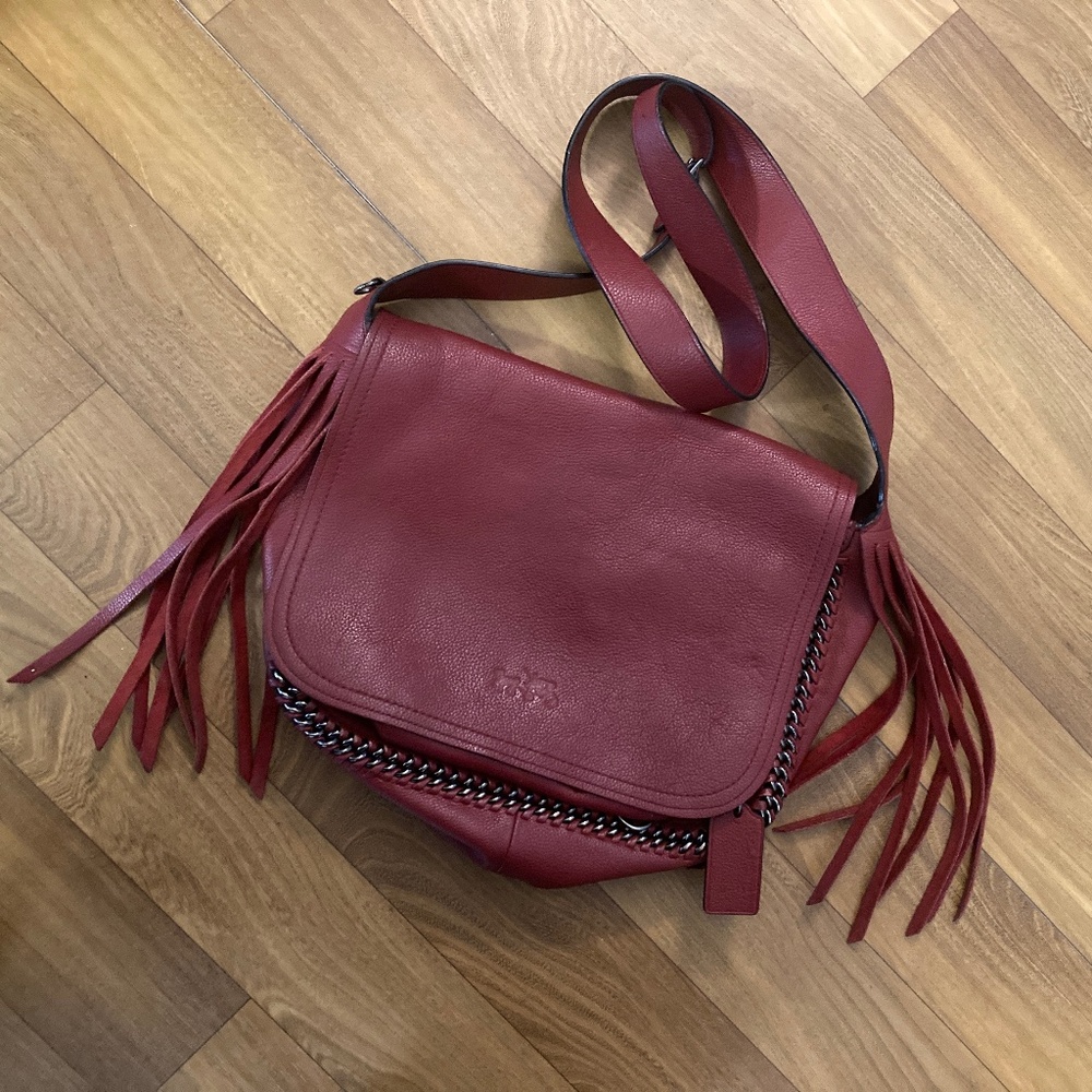 Coach Dakotah Flap Whipstitch Crossbody Messenger Bag - Leather - Western Wear